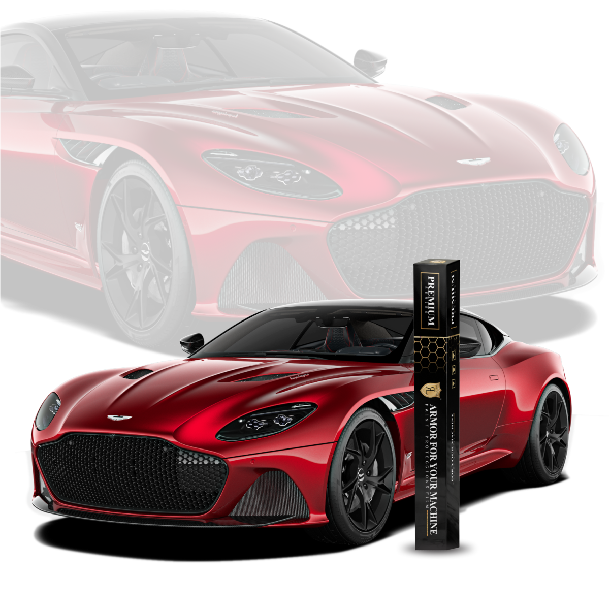 Roliin PPF protection on car paint